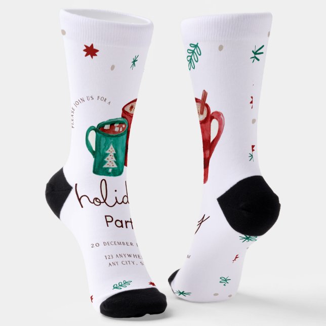 Nachhaltiger Premium-Crew-Sockel Socken (Gewinkelt)