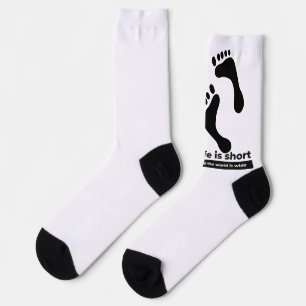 Nachhaltiger Premium-Crew-Sockel Socken