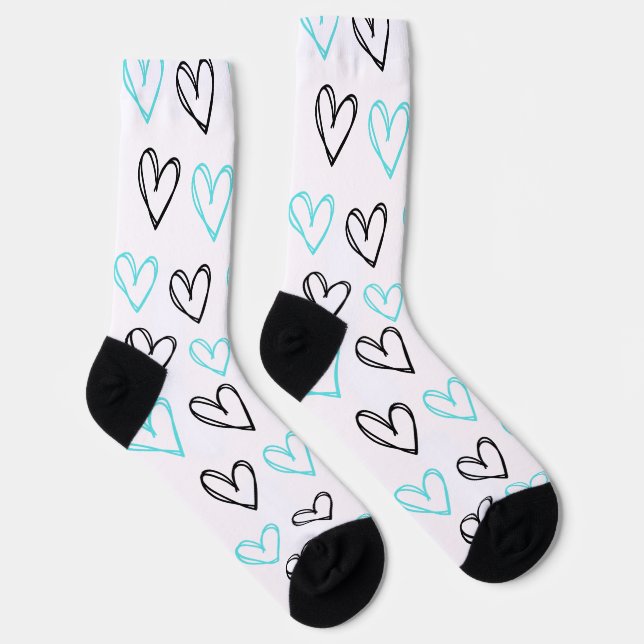 Nachhaltiger Premium-Crew-Sockel Socken (Rechts)