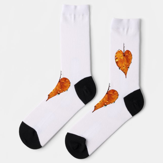 Nachhaltiger Premium-Crew Socken (Linkes Detail)