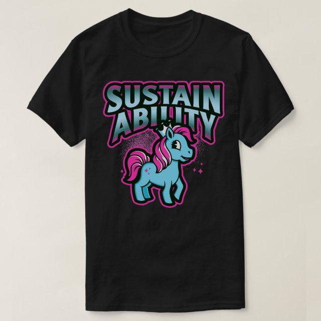 Nachhaltigkeit 26 T-Shirt (Design vorne)
