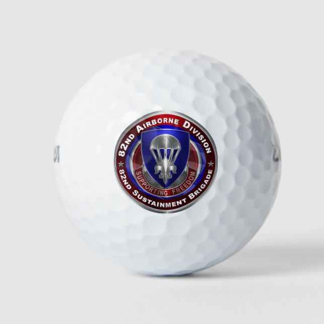 Nachhaltigkeitsbrigade des 82. Im Flugzeug Geschäf Golfball (Vorderseite)