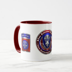 Nachhaltigkeitsbrigade des 82. Im Flugzeug Geschäf Tasse