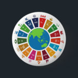 Nachhaltigkeitsziele - Förderung der Gemeinschafts Button<br><div class="desc">Zeigen Sie Ihre Unterstützung für die 17 Nachhaltigen Entwicklungsziele mit diesem benutzerdefinierten Button SDG 2030 Global Goals Button! Dieser 1, 25-Zoll-Knopf eignet sich perfekt für Aktivisten, Schüler, Lehrer oder Öko-bewusste Menschen, die sich für Klimaschutz, Gleichheit und die Beendigung der Armut bis 2030 begeistern. Personalisieren Sie es mit Ihrem Text oder...</div>