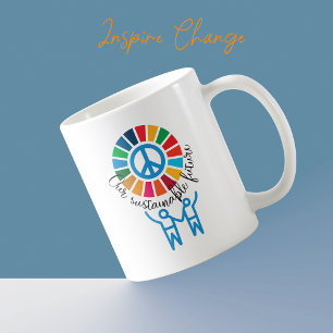 Nachhaltigkeitsziele Ökofreundliches Motivierend G Kaffeetasse