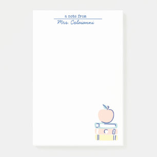 Nachhinweis für Lehrer Post-it Klebezettel