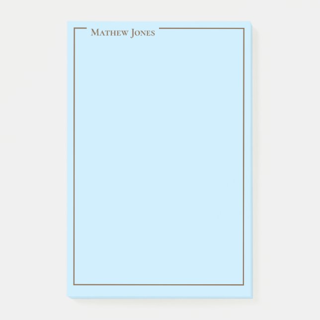 Nachhinweise Post-it Klebezettel (Vorderseite)