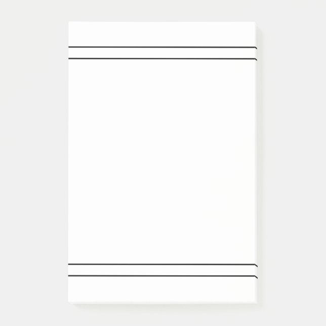 Nachhinweise Post-it Klebezettel (Vorderseite)