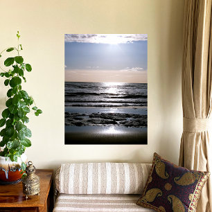 Nachmittag am Strand Poster