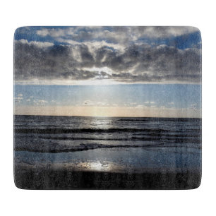 Nachmittag am Strand Schneidebrett