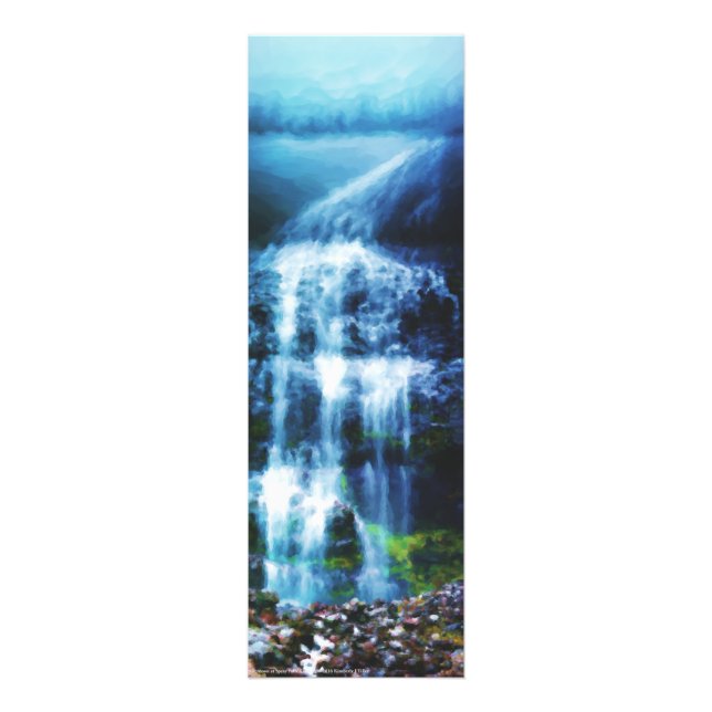 Nachmittag bei Spray Falls Fotodruck (Vorne)