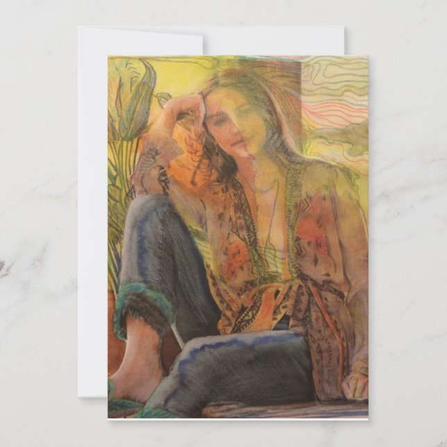 Nachmittag Karte (Vorderseite)