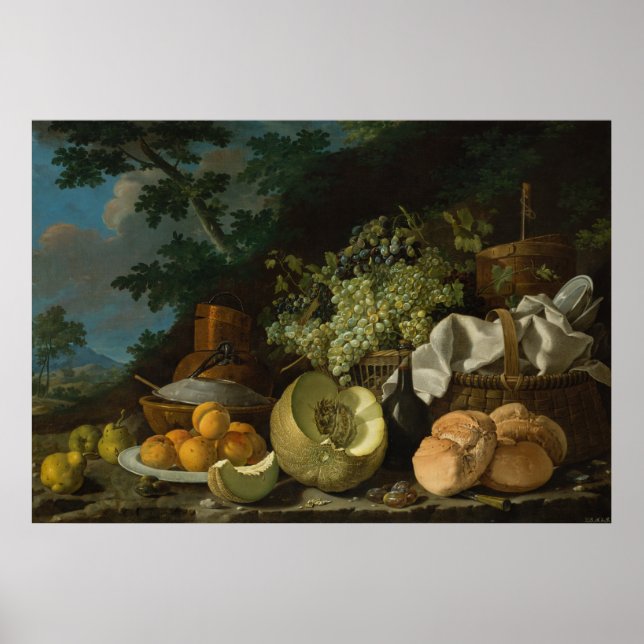 Nachmittagessen Poster (Vorne)