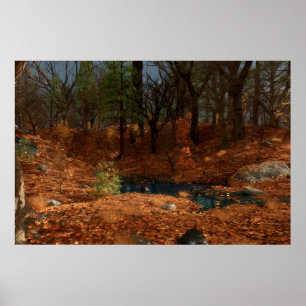 Nachmittags des Jahres Print Poster