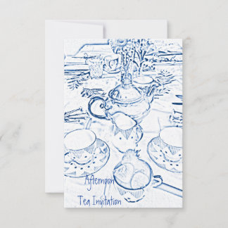 Nachmittags Einladung