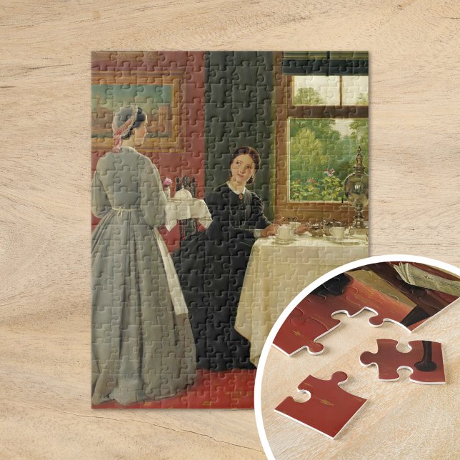 Nachmittags-Tee | George Dunlop Leslie (Von Creator hochgeladen)