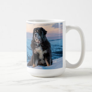 Nachmittagsalpenglühen mit Luna Kaffeetasse