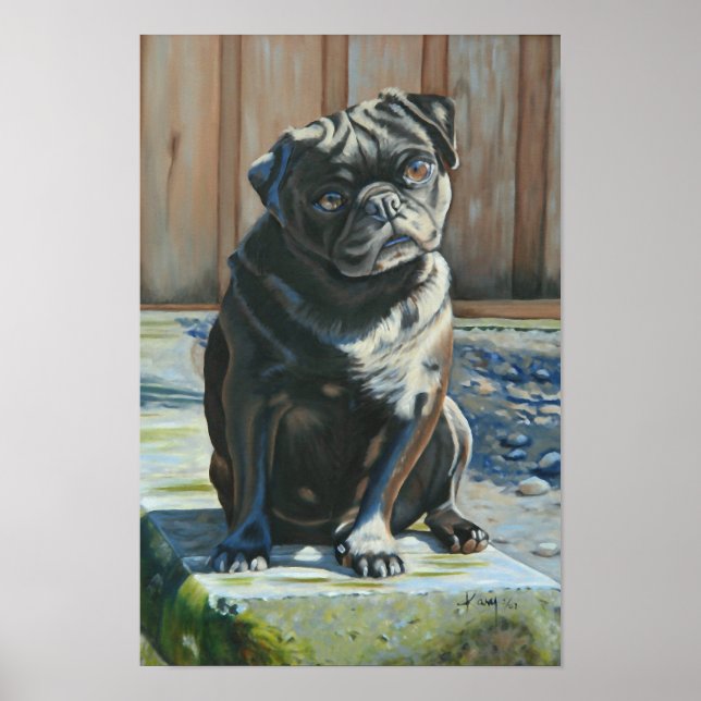 Nachmittagskontemplations-Poster Poster (Vorne)