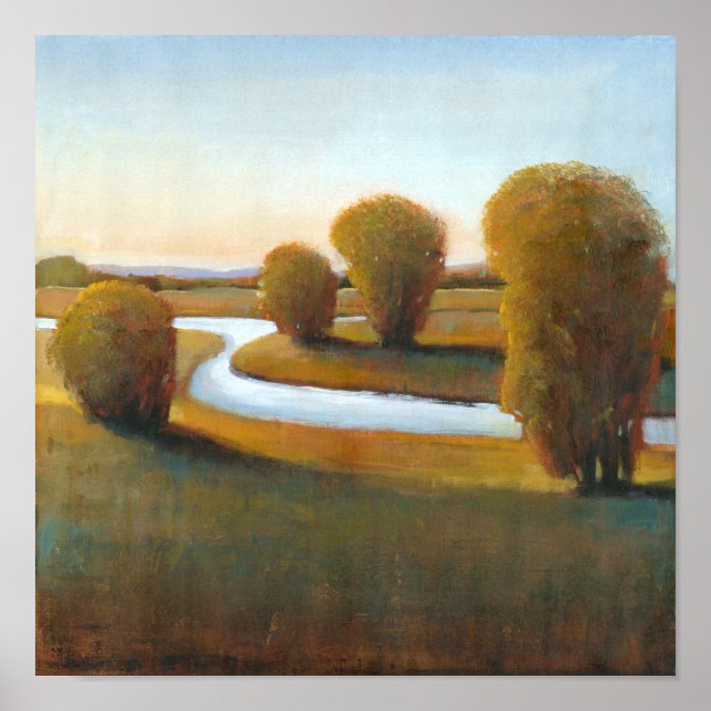 Nachmittagsleuchte V Poster (Vorne)