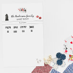 Nachmittagsspur | PERSONALISIERT Magnetisches Trockenlöschblatt<br><div class="desc">Niedliche personalisierte Punktekarte mit Ihrer Personalisierungsauswahl mit Platz zum Schreiben von Spielernamen und deren Partitur. Fügen Sie diesem Design Ihre benutzerdefinierte Formulierung hinzu, indem Sie die "Diese Vorlage bearbeiten"-Felder auf der rechten Seite des Elements verwenden, oder klicken Sie auf die blaue Schaltfläche "Anpassen", um den Text anzuordnen, die Schriftart und...</div>