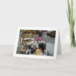 Nachmittagstee: Blankokarte Karte