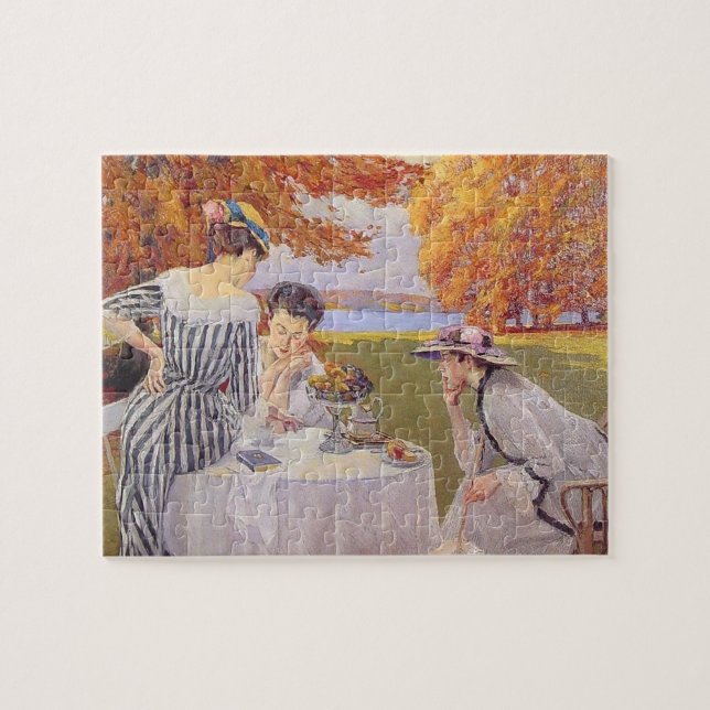 Nachmittagstee im Park (Horizontal)