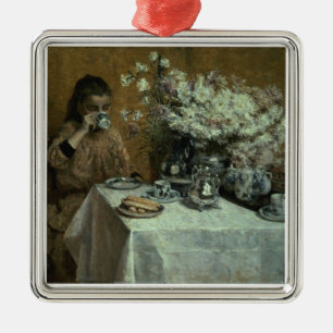 Nachmittagstee Ornament Aus Metall