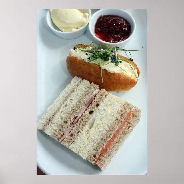 Nachmittagstee Poster (Vorne)