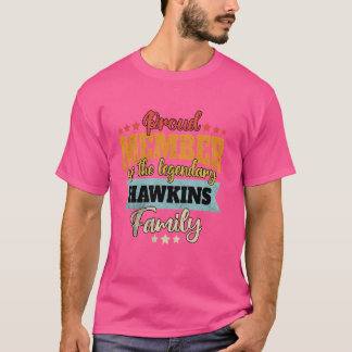 Nachname Hawkins Family Hawkins Name Hawkins T-Shirt
