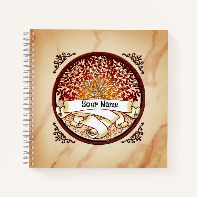 Nachname-Notebook Notizbuch (Vorderseite)