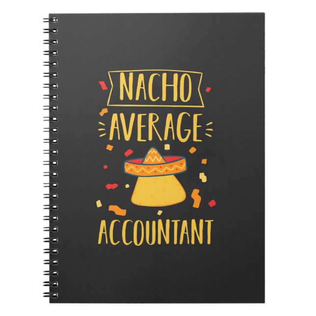Nacho Average Accountant Notizblock (Vorderseite)