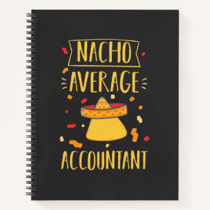Nacho Average Accountant Notizbuch