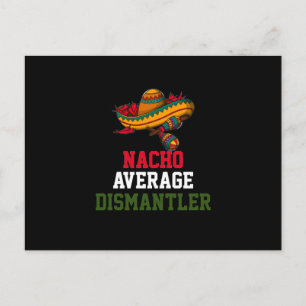 Nacho Average Demontler Postkarte