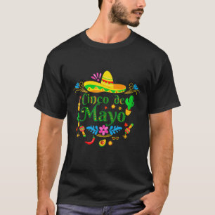 Nacho Average Grandson Niedlich Cinco De Mayo Mexi T-Shirt