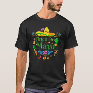 Nacho Average Grandson Niedlich Cinco De Mayo T-Shirt