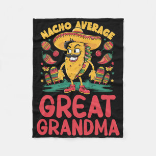 Nacho Average Great Oma Mexican Matching Cinco Fleecedecke