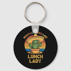 Nacho Average Lunch Lady Mexican Cinco De Mayo Fun Schlüsselanhänger