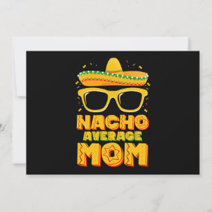 Nacho Average Mama Cinco De Mayo Matching Family Einladung