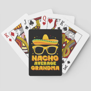 Nacho Average Oma Cinco De Mayo Family Spielkarten