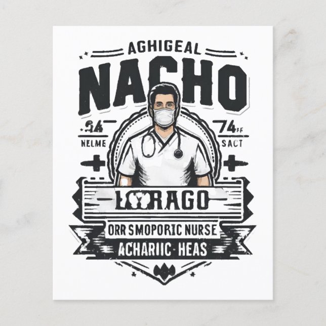 Nacho Average Orthopädie Nurse (Vorderseite)