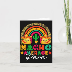Nacho Average Para Sombrero Hat Mexican Fiesta Cin Karte