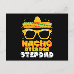 Nacho Average Stepdad Vater Cinco De Mayo Postkarte