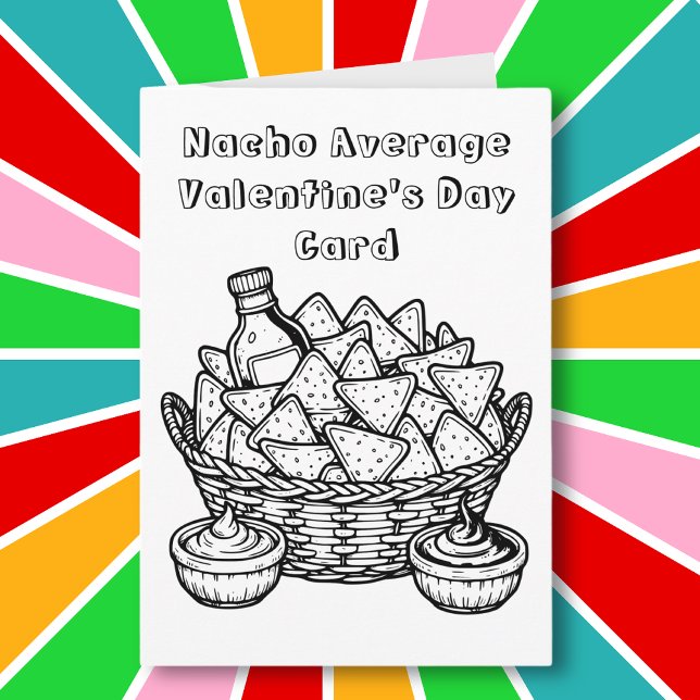 Nacho Average Valentinstag Karte (Von Creator hochgeladen)