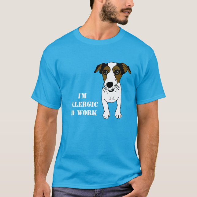 Nacho der Jack-Russell-Terrier T-Shirt (Vorderseite)
