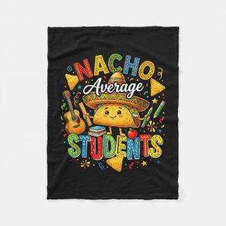 Nacho durchschnittliche Schüler süße Taco zurück z Fleecedecke