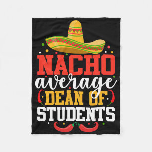 Nacho durchschnittlicher Dean Studenten Mexikanisc Fleecedecke