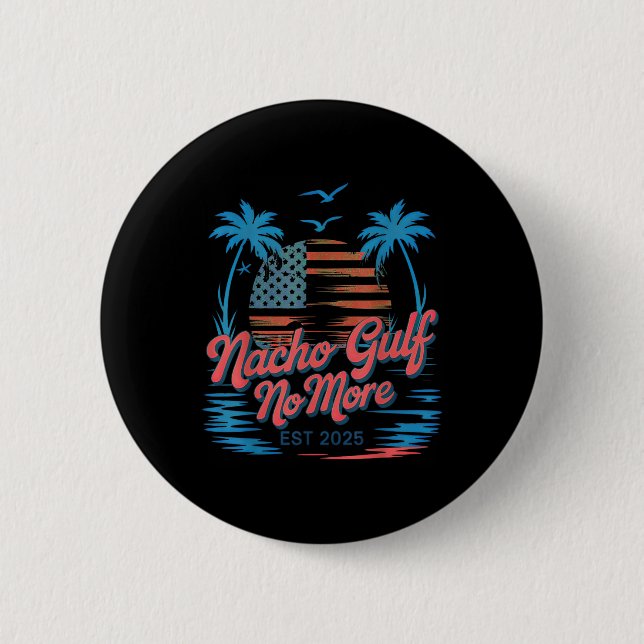Nacho Golf Nicht mehr von Amerika  Button (Vorderseite)