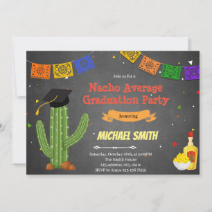 Nacho Invitation de fin de diplôme moyenne