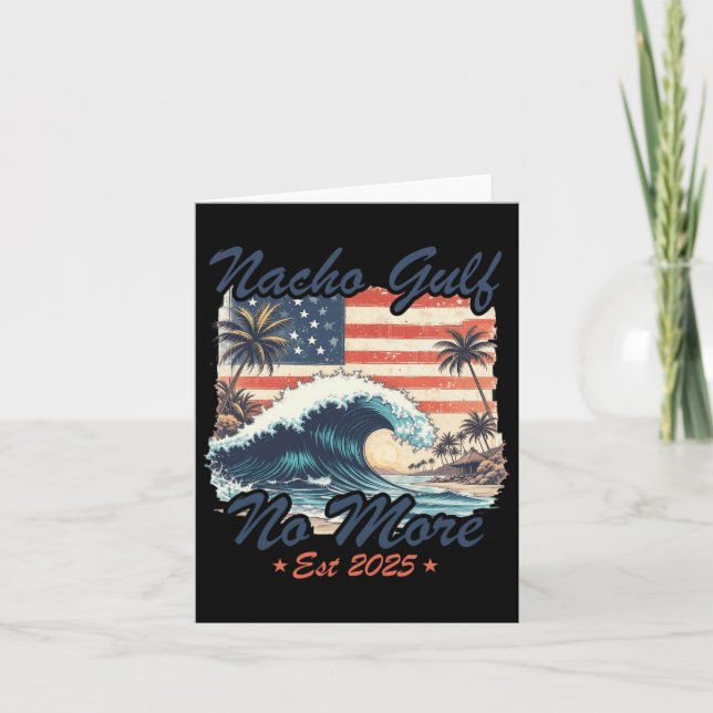 Nacho Nie mehr Golf von USA Est Karte (Vorderseite)