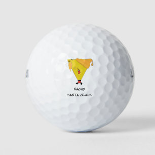 Nacho Santa Claus Golfball